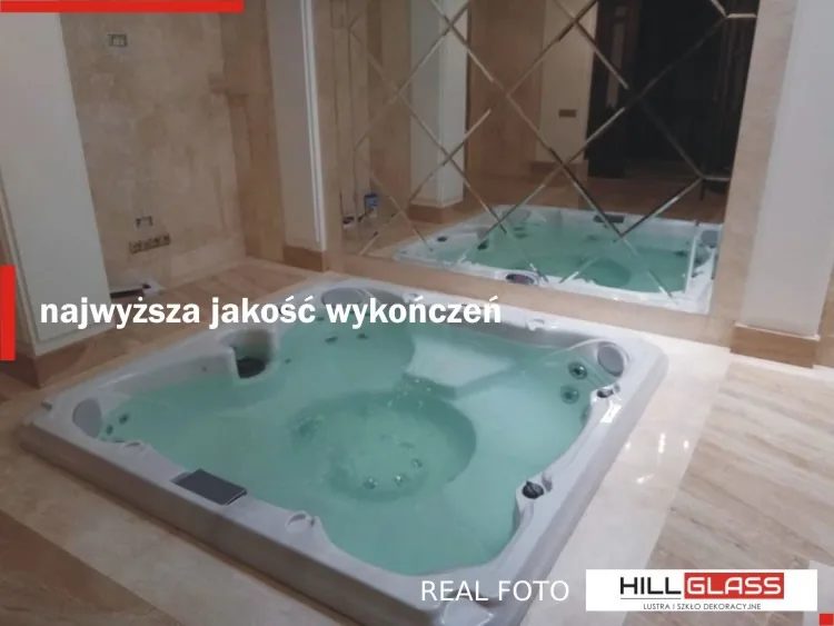 Lustra jacuzzi — realizacja HILLGLASS