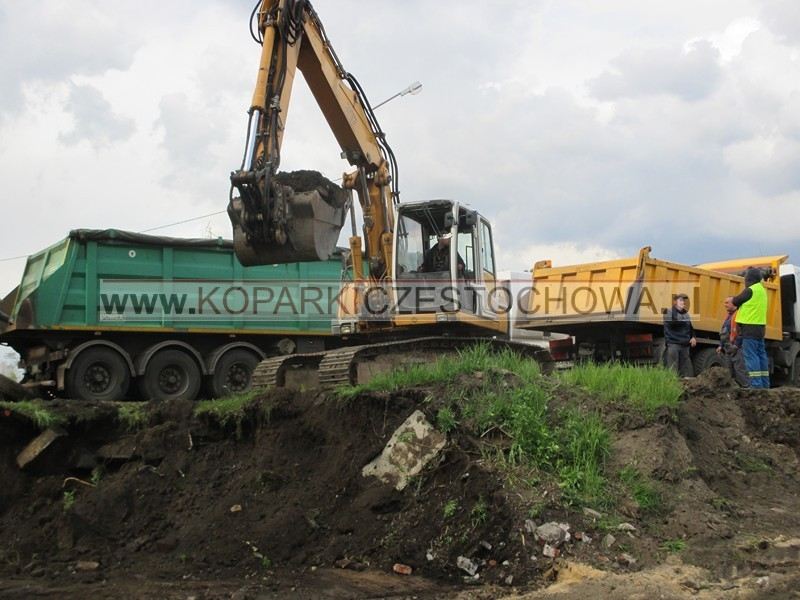 Wykop koparka gasienicowa czestochowa